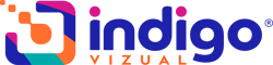 Indigo Vizual Logo - Colored